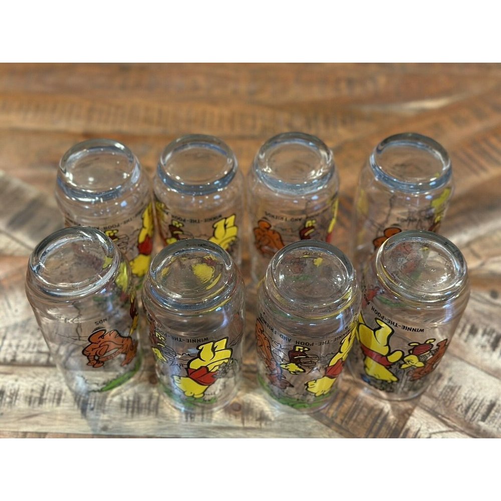 Vintage Winnie the Pooh and Friends Drinking 70’s Glass Sears Walt Disney 8 - Picture 5 of 5
